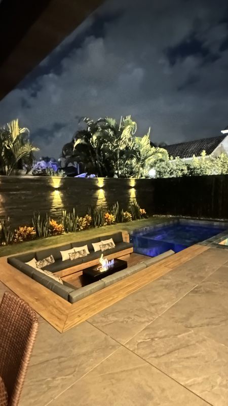 A casa à noite